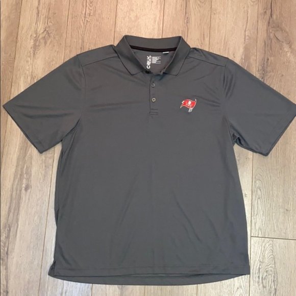 Cutter & Buck CBUK Men's Tampa Bay Bucs Fairwood Polo Shirt - Picture 1 of 6